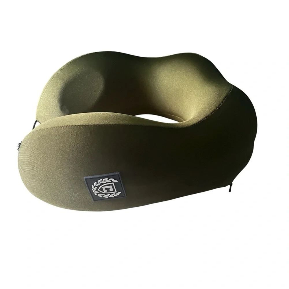 Chaps Green Travel Neck Pillow